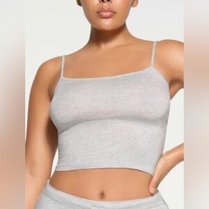SKIMS Sleep Cami “Light Heather Grey” (Large)